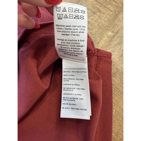 UNTUCKit Polo Shirt Men's Large 100% Cotton Gondola Style - Picture 5 of 9